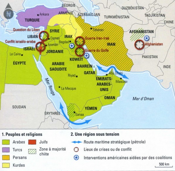 Moyen Orient Peuples Religions Conflits