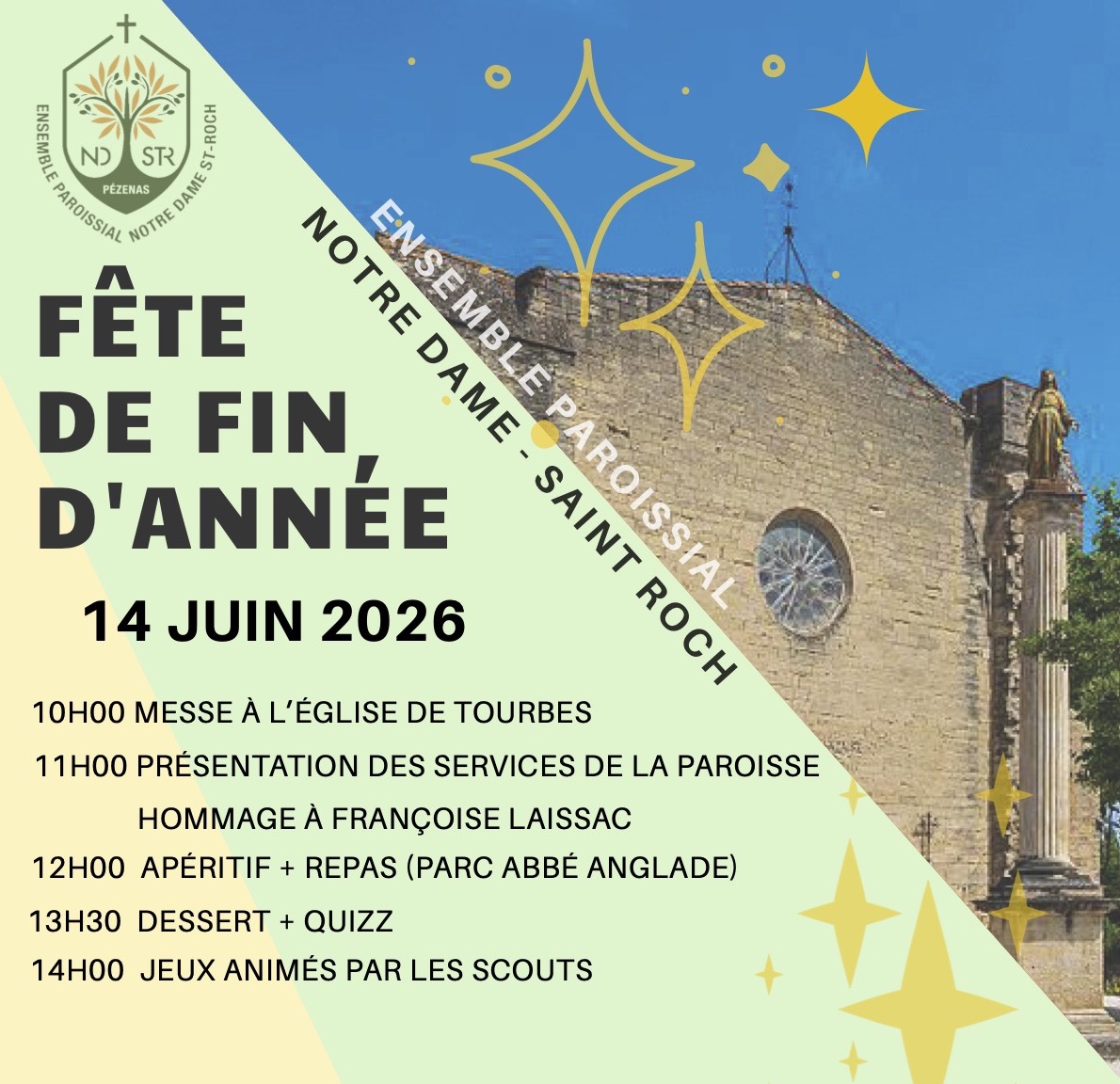 Fête de fin dannée 2026 affiche copie